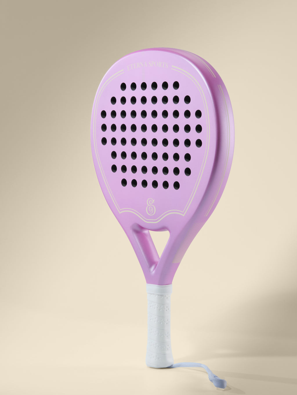 Eterna Sports Miami Rose Matte padel racket, detail 2