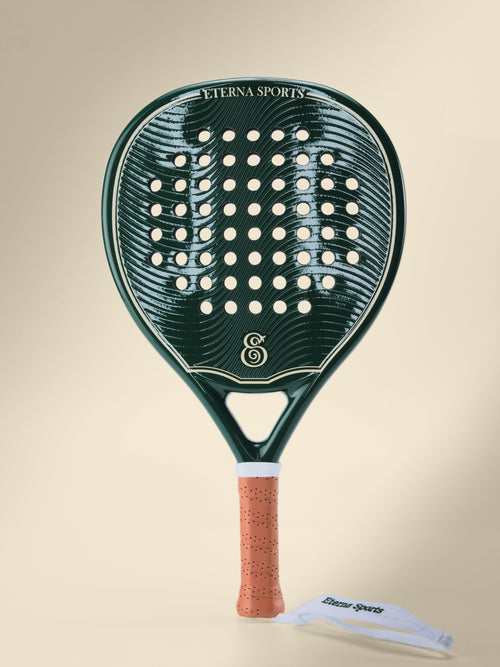 Eterna Sports Bel Air Green Glossy padel racket, detail 2
