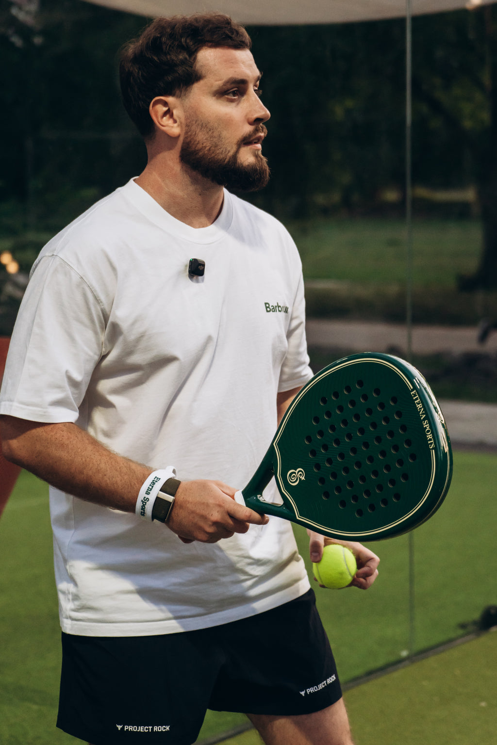 Eterna Sports Bel Air Green Glossy padel racket, detail 4