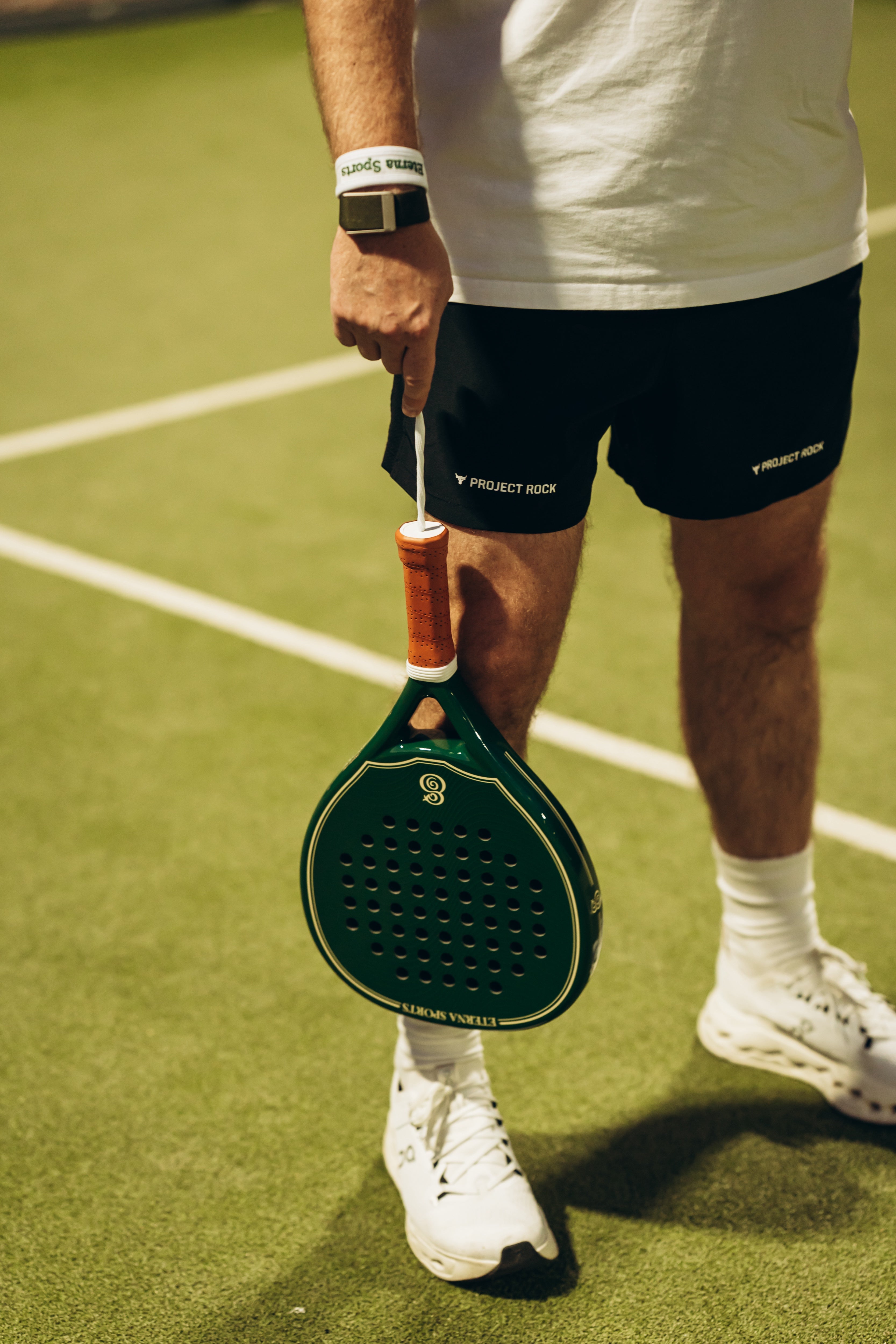 Eterna Sports Bel Air Green Glossy padel racket, detail 5