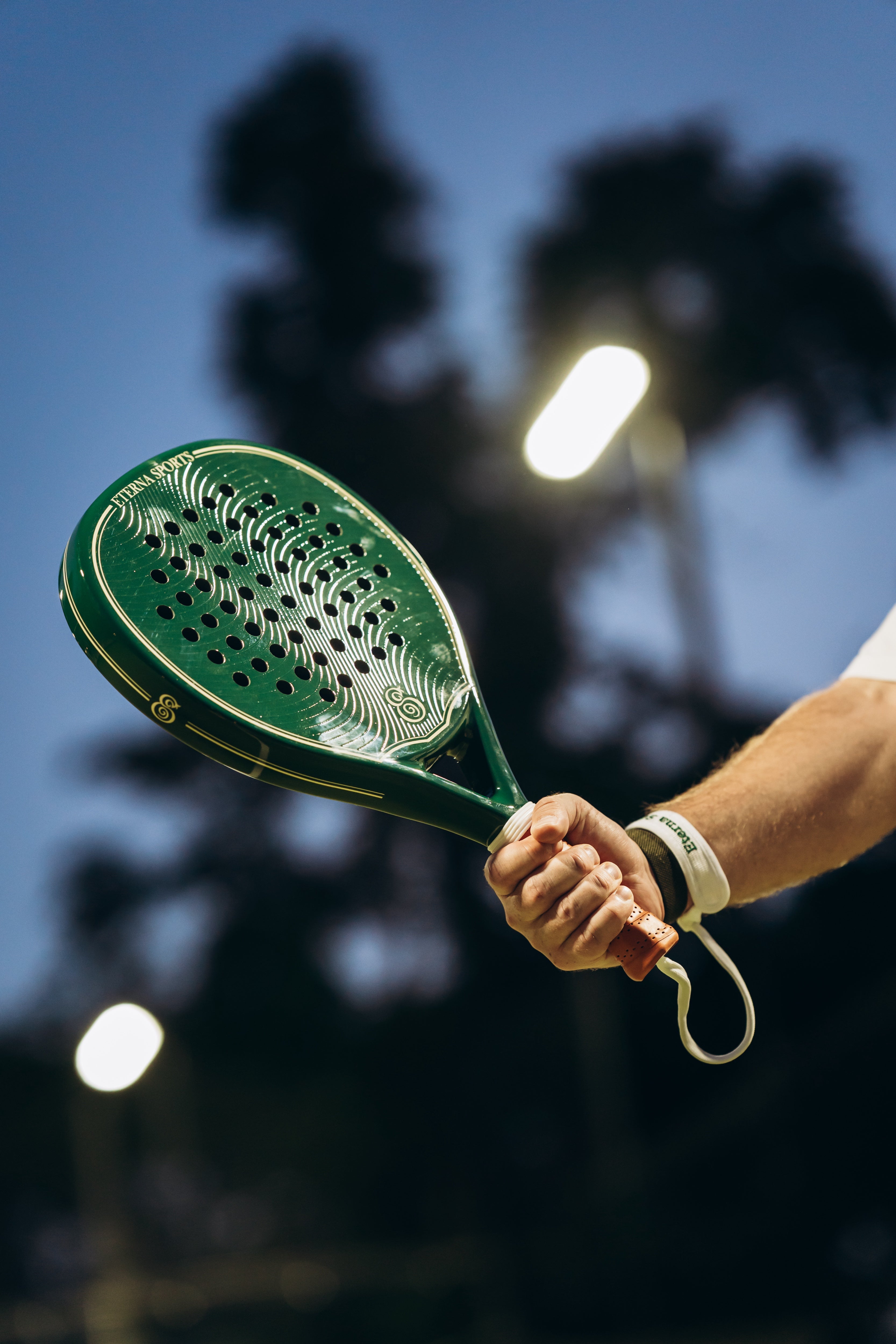 Eterna Sports Bel Air Green Glossy padel racket, detail 6