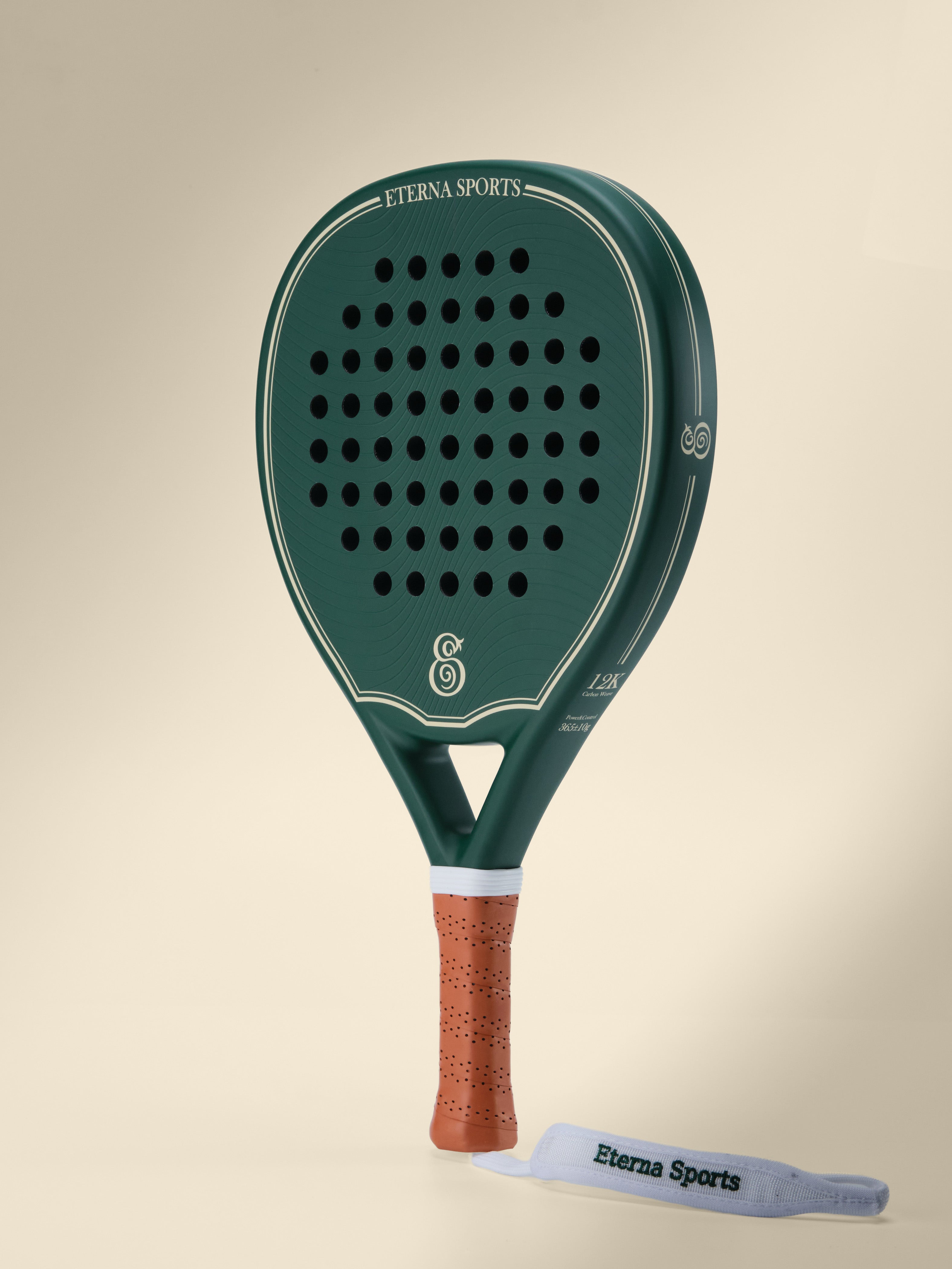 Eterna Sports Bel Air Green Matte padel racket, detail 2