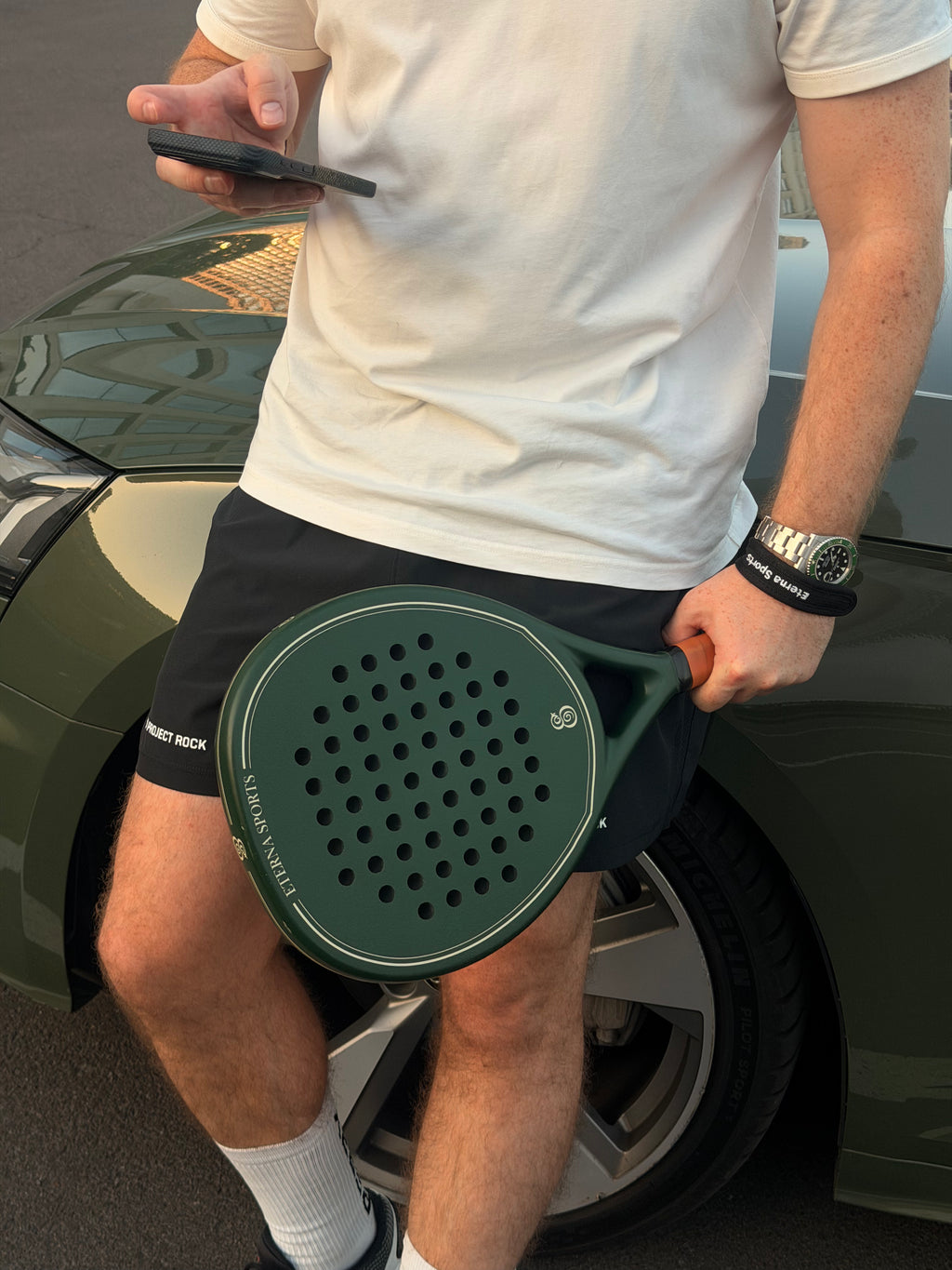 Eterna Sports Bel Air Green padel racket, detail 6