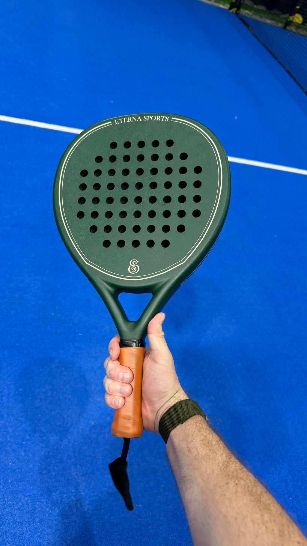 Eterna Sports Bel Air Green padel racket, detail 7