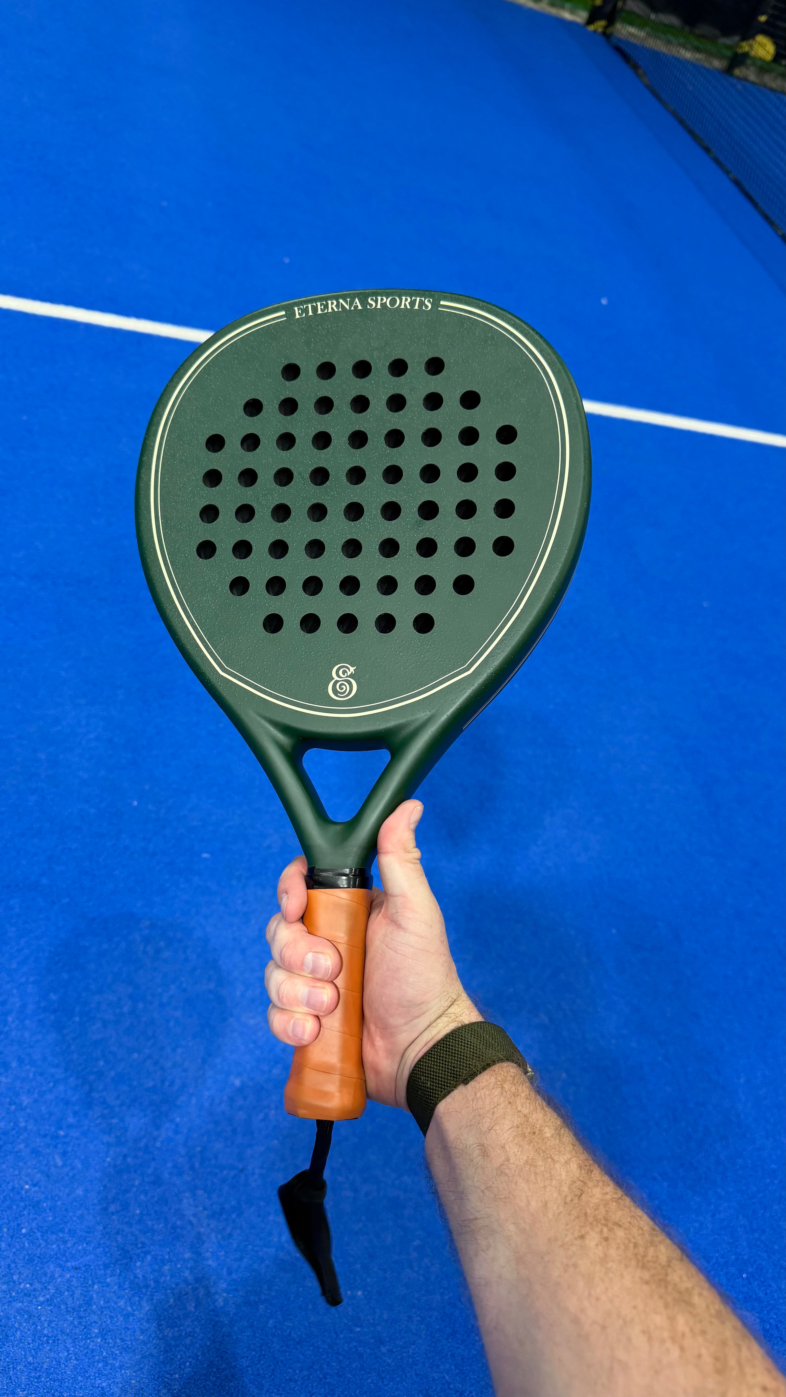 Eterna Sports Bel Air Green padel racket, detail 7