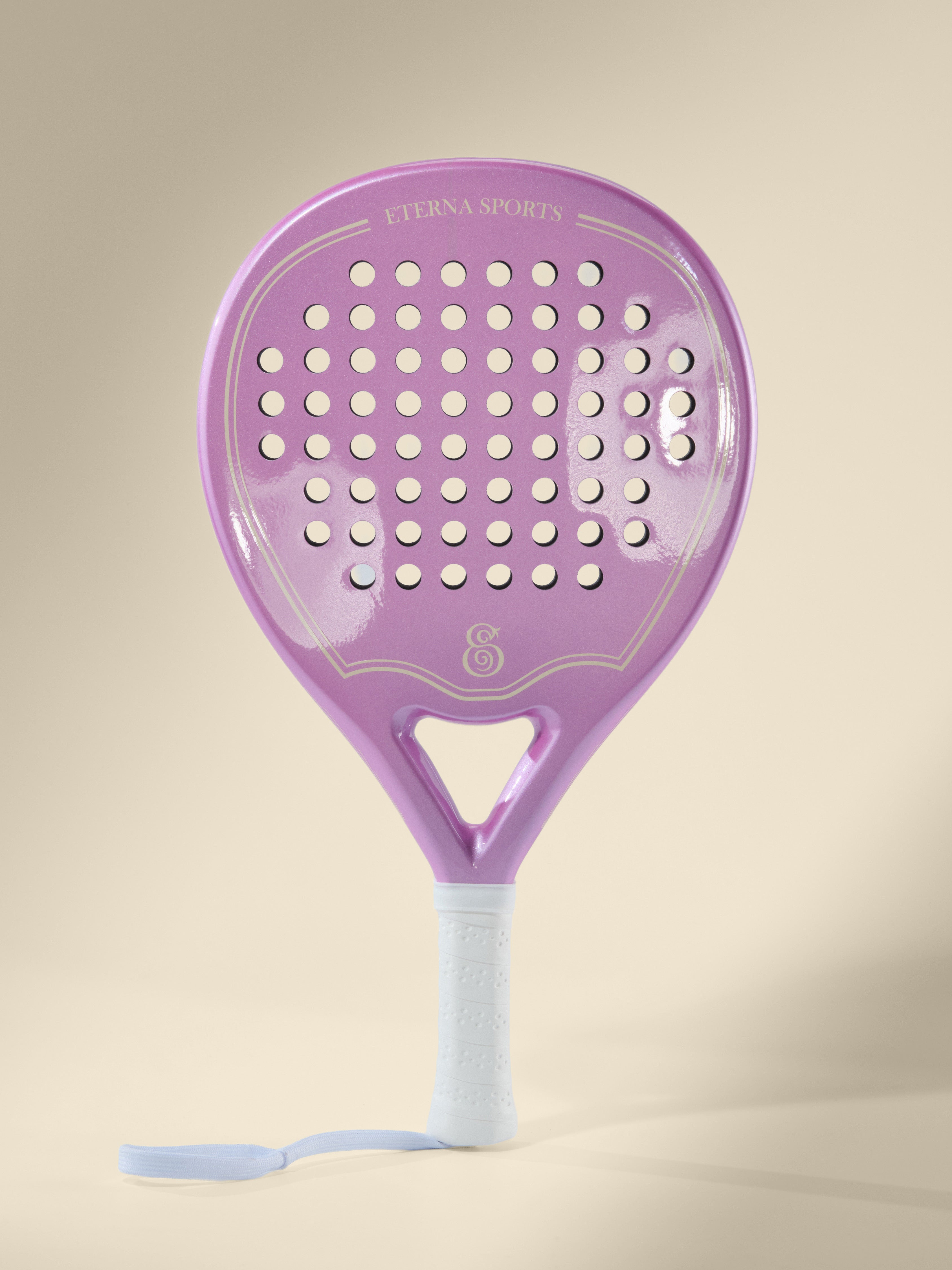 Eterna Sports Miami Rose padel racket, detail 3