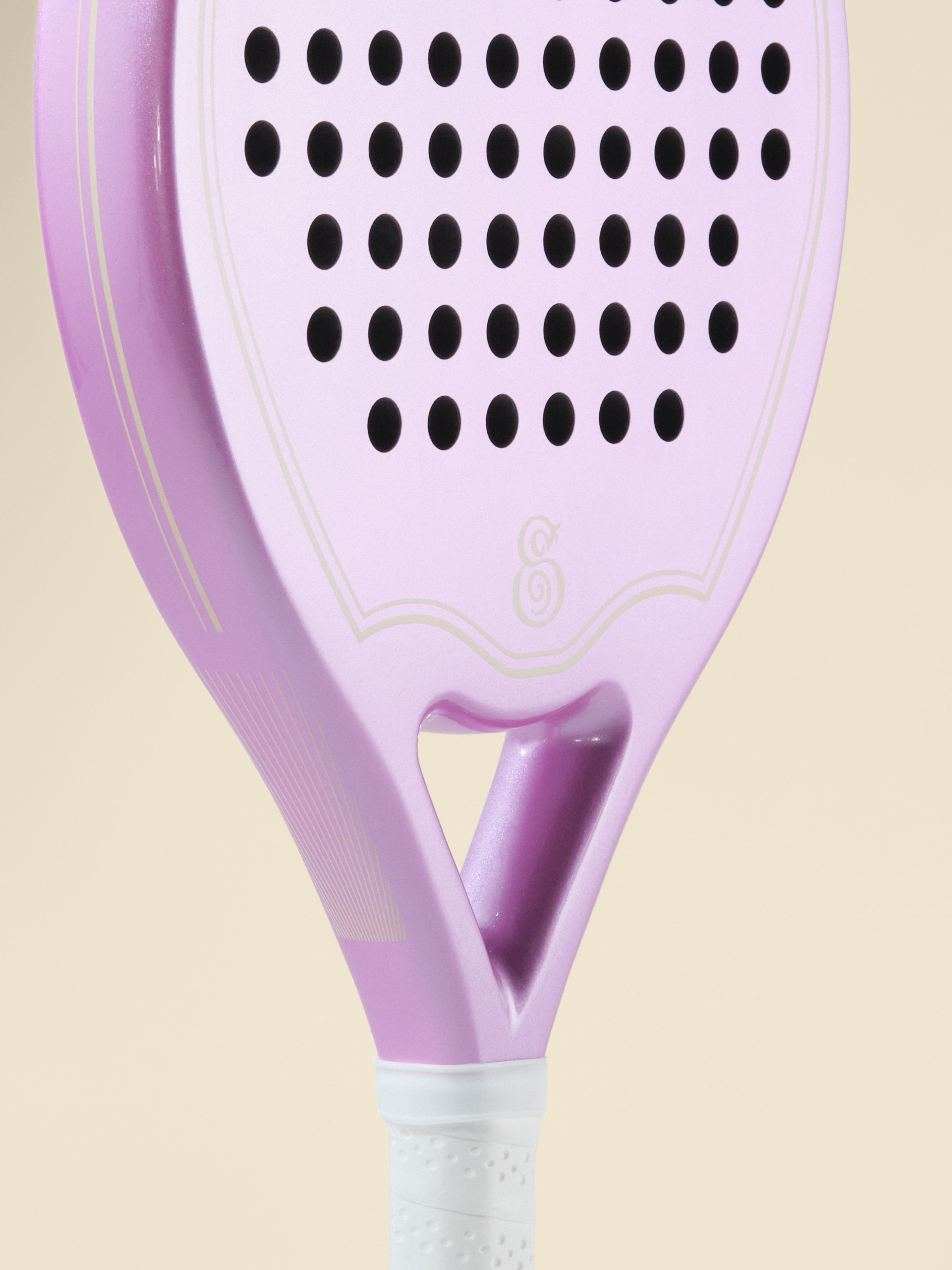 Eterna Sports Miami Rose padel racket, detail 4