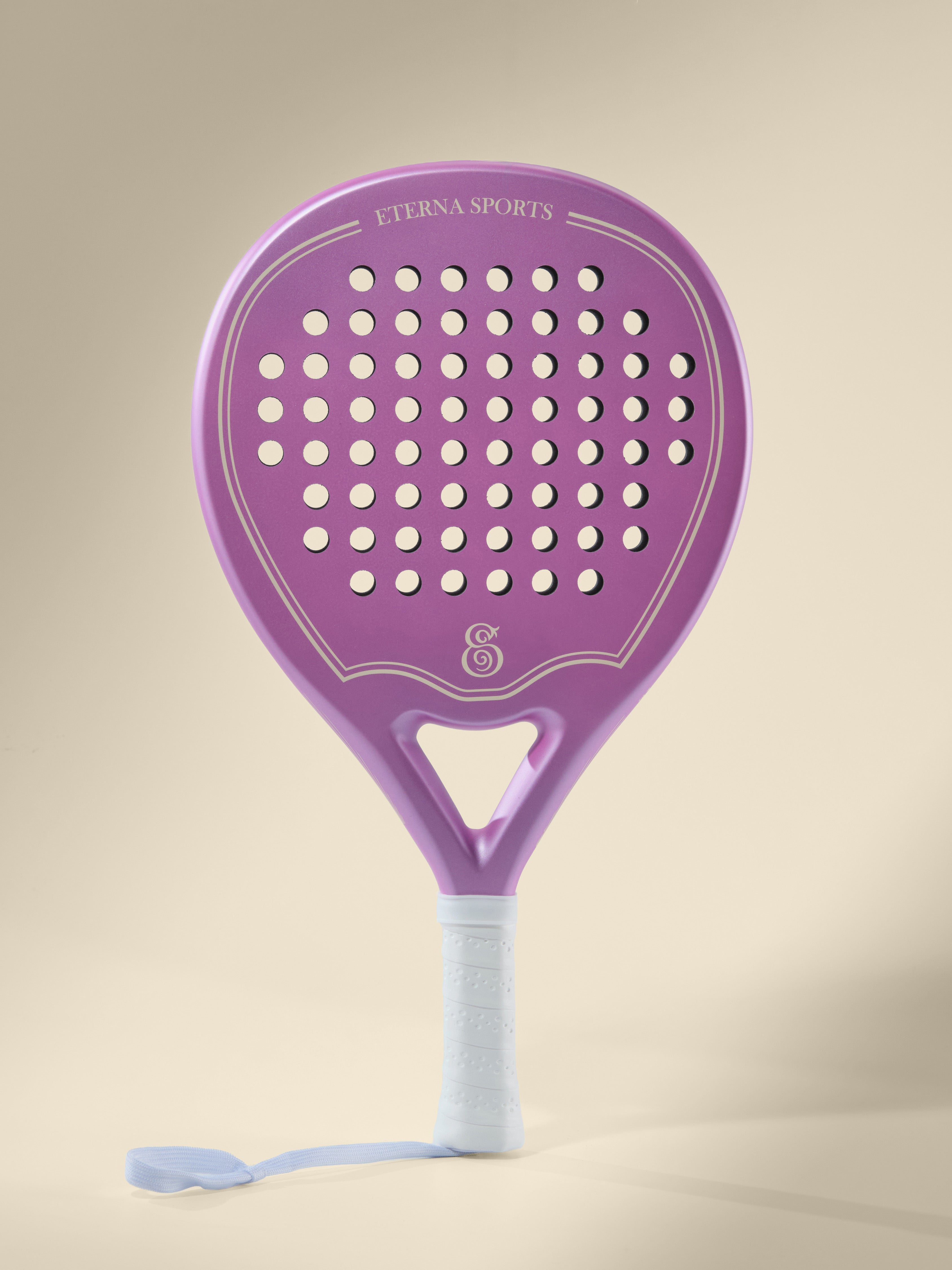 Eterna Sports Miami Rose Matte padel racket, detail 3