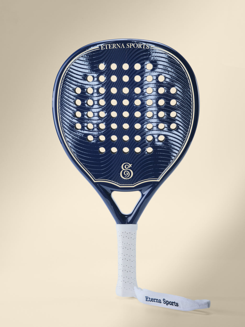 Eterna Sports Soho Blue Glossy padel racket, detail 2