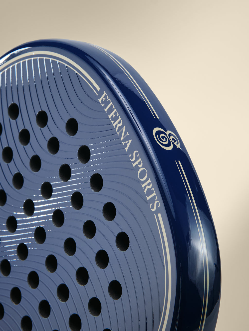 Eterna Sports Soho Blue Glossy padel racket, detail 3