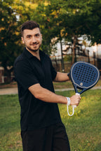 Eterna Sports Soho Blue Glossy padel racket, detail 5