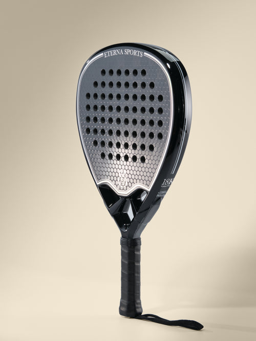 Eterna Sports Tribeca Laser Black padel racket, detail 2