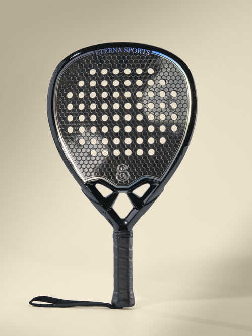 Eterna Sports Tribeca Laser Black padel racket, detail 3