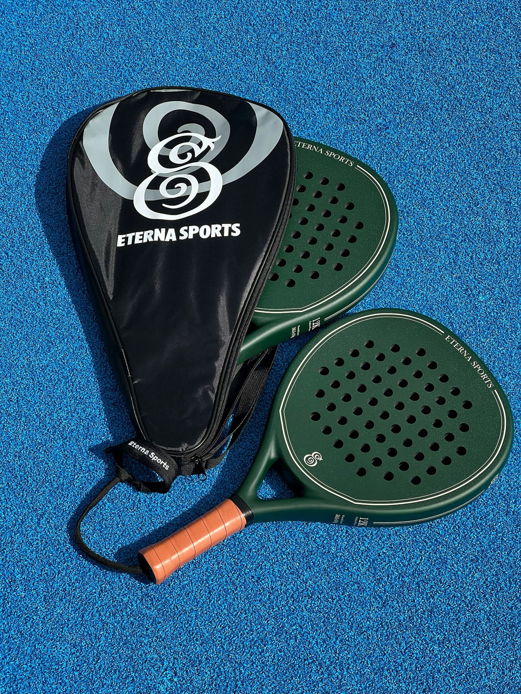 Eterna Sports Bel Air Green padel racket, detail