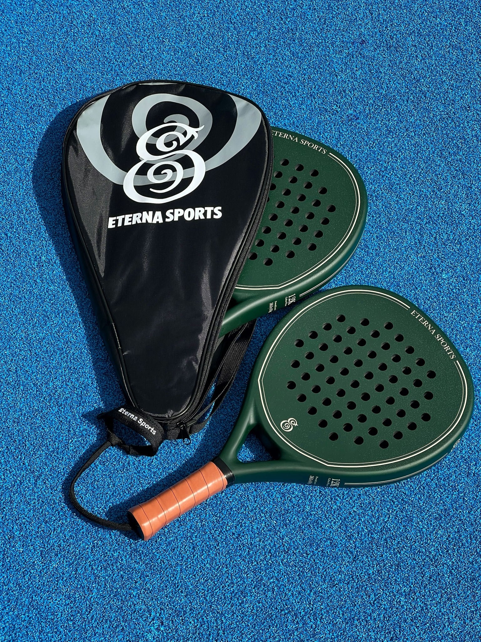 Eterna Sports Bel Air Green padel racket, detail
